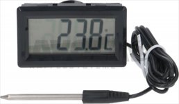 DIGITALTHERMOMETER -50+300°C SCHWARZ