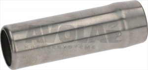 ÜBERLAUFROHR AUS INOX ø 40x125 mm