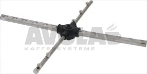 WASCH- UND NACHSPÜLARM 430 mm