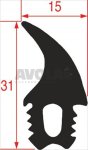 DICHTUNG FÜR BACKOFENTÜR 2200 mm