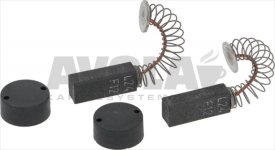 Kohle mit Feder für Motor
