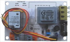 ELEKTROPLATINE RELAIS 230V 112x72 mm