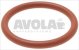 dichtung orm 0350 41 silikon rot