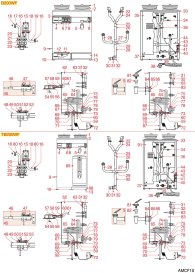 ANIMO - FILTERKAFFEE B200WF-TB200WF Explosionszeichnung ANIMO - FILTERKAFFEE B200WF-TB200WF Explosionszeichnung