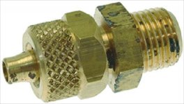 ANSCHLUSS GERADE ø 1/8 M - ø ROHR 4x6 mm