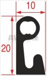 DICHTUNG KÜHLZELLENTÜR 2311 - 24 m