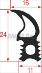 GUARNIZIONE PORTA FORNO 725x430 mm