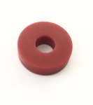 Flachdichtung aus Silikon ø 15x5,5x4 mm