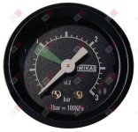 Manometer für Kessel Iberital ø 39 mm 0÷3 Bar