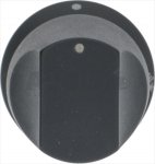 DREHKNOPF FRANKE SORTE SCHWARZ ø 36 mm