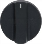 DREHKNOPF IGNIS SORTE SCHWARZ &oslash; 51 mm