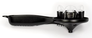 Espazzola Reinigungsbürste schwarz 2+3-58 mm für E61 Brühgruppen – verbesserte Version