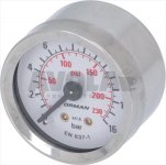 E61 Brühgruppenmanometer M6 – 0 bis 16 bar