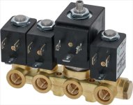 GRUPPE 4 MAGNETVENTILE ODE ø 1/8 230V