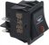 2 poliger wippschalter schwarz ndash 16 a 250 v ndash orange signalleuchte ndash kaffeetasse