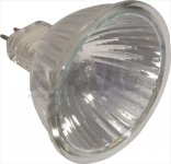 HALOGENLAMPE MIT GLAS GU5.3 35W 12V