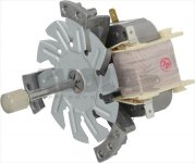 MOTOR MIT LÜFTERRAD 38W 240V 50/60Hz
