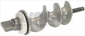 SCHNECKE INOX MOD.12 MIT ACHSE HUDSON