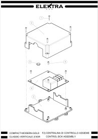 Belle Epoque Model 2009 bis 2018 Elektronik Explosionszeichnung