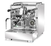 Torre Mariuccia Espressomaschine Dualboiler mit PID und Rotationspumpe - schwarze Griffe