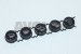 bezzera 5 druckknoepfe schwarz abs