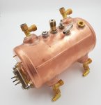 SAB Kessel Jolly kompakt vormontiert inkl. Heizung 2500W Boiler Kupfer