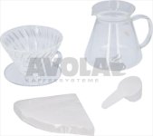 KIT KAFFEEKANNE HARIO 600 ml