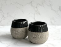 ECM Espressotassen Stein – 2 Stück