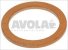 original la marzocco washer 21x27x1 5 copper