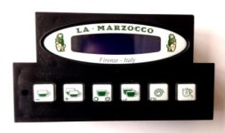 Original - La Marzocco DISPLAY LCD BLUE GS3 AV W/BUTTON (alte Version ersetzt durch 8356365)