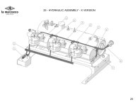 GB5 X-S Hydraulische Anlage X Version Explosionszeichnung