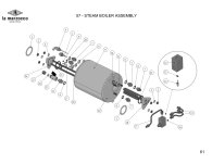 GS3 Dampfboiler Heizung Explosionszeichnung