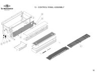 Linea PB Gehäuse Gerätefüsse Explosionszeichnung Linea PB Gehäuse Gerätefüsse Explosionszeichnung