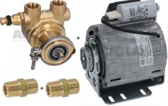 SET Motor RPM 11002755 + Rotoflow PA204 Rotationspumpe 200l/h