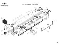 Linea FB70 Hydraulische Anlage Explosionszeichnung