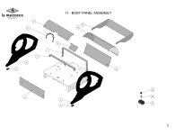 11 - BODY PANEL ASSEMBLY Explosionszeichnung