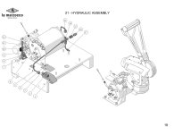 21 - HYDRAULIC ASSEMBLY Explosionszeichnung