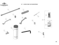 61 - HOSE AND ACCESSORIES Explosionszeichnung