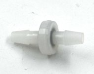 Profitec Rückschlagventil aus Kunststoff für Silikonschlauch Tülle 8mm