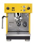 Profitec Move (2.0) Gelb / Edelstahl Satiniert Dualboiler Espressomaschine