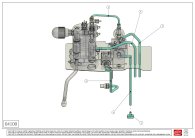 Quick Mill 04100 Pippa Hydraulische Anlage Explosionszeichnung